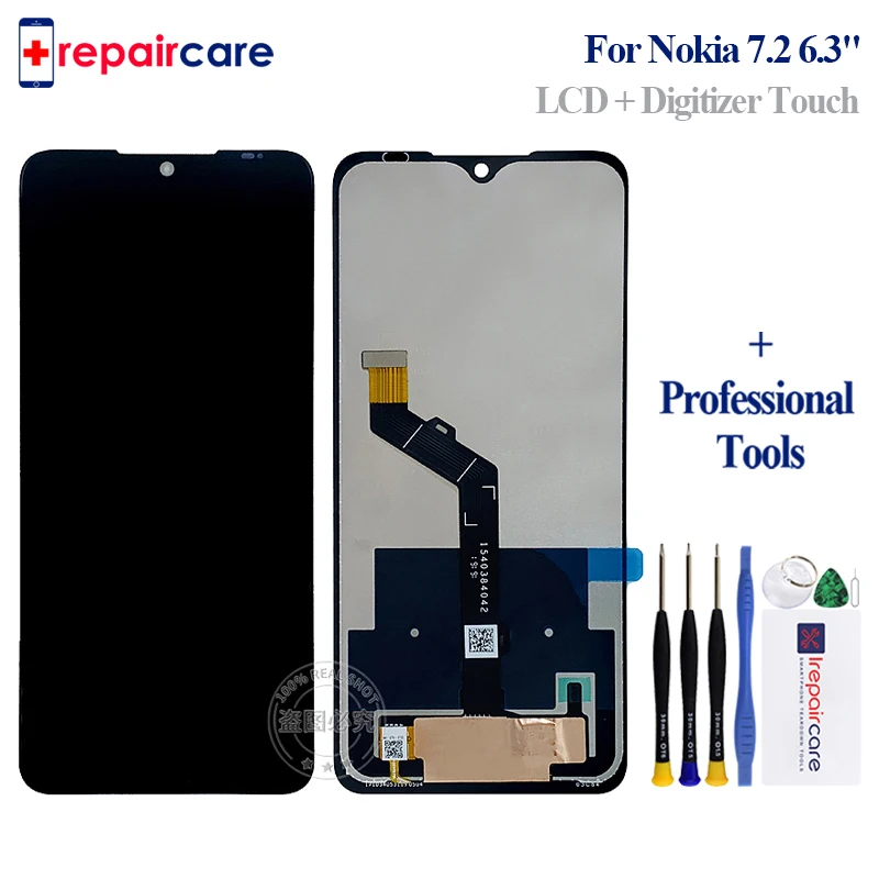 ЖК-дисплей 6 3 дюйма для Nokia 1196 TA- дигитайзер сенсорного экрана в сборе запасные