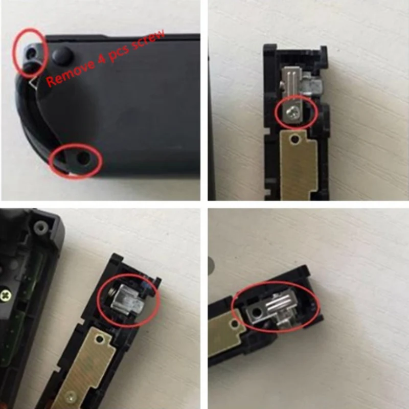 Оригинальная металлическая пряжка замка для Nintendo Switch Joycon ремонтные детали с