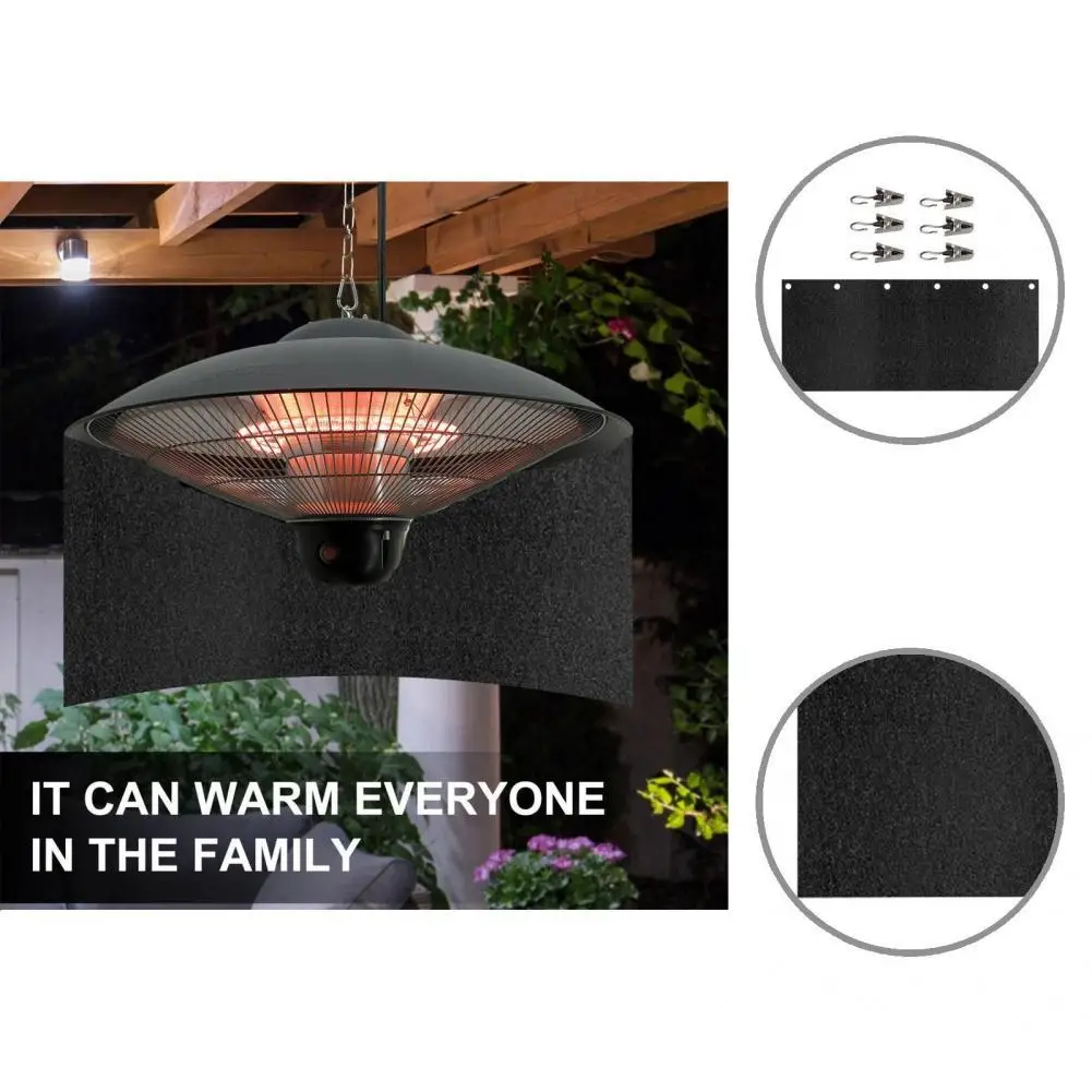 

Модный обогреватель с отражателем, водонепроницаемый эффективный теплостойкий Отражатель из стекловолокна с термофокусировкой