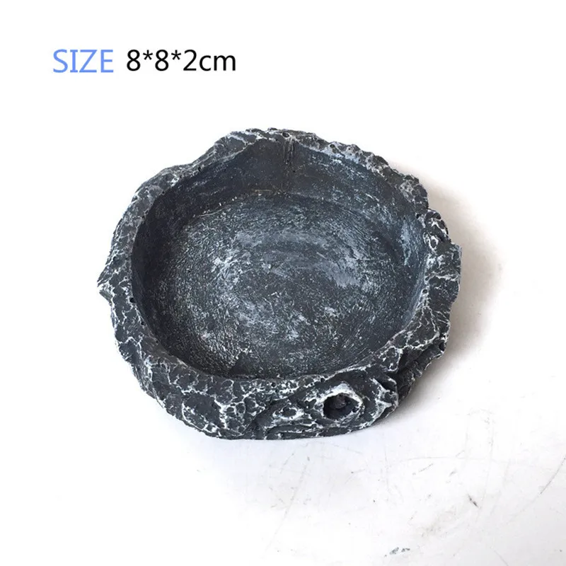 Пищевая чаша для рептилий миска воды кормушка черепаха ящерица змея амфибин