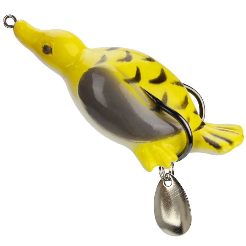 7 см 11 г с изображением утки приманка для лягушки рыболовные приманки крючками