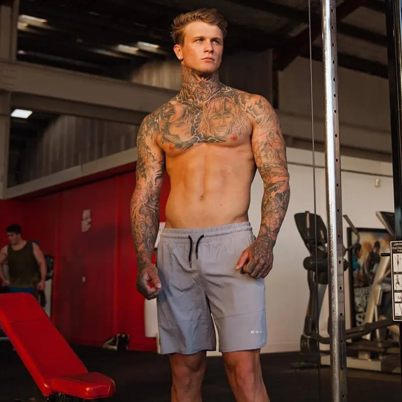 Шорты мужские спортивные быстросохнущие джоггеры пляжные свободные для