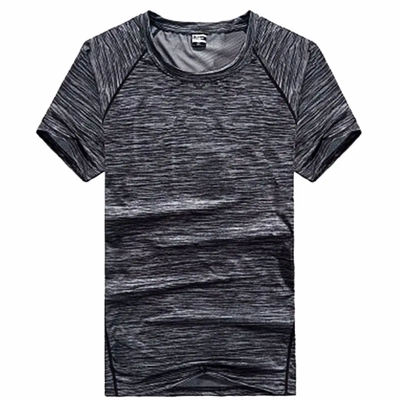 

Размера плюс M ~ 6XL 7XL 8XL Мужская футболка с вентиляцией Мужская Уличная быстросохнущая спортивная одежда футболки для фитнеса бега Мужская ф...
