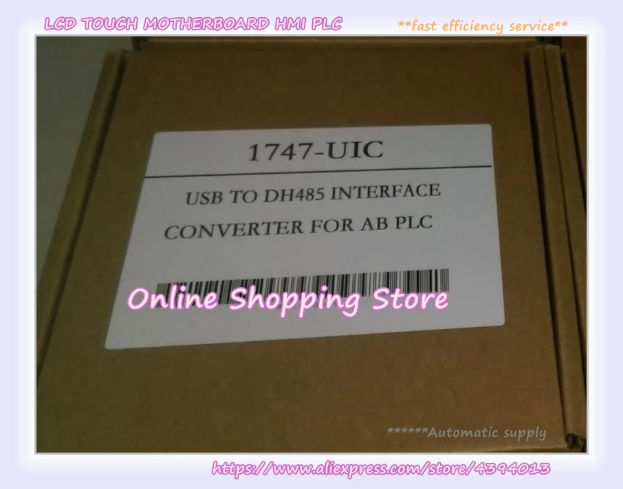 1747 UIC кабель используется для SLC PLC загрузки USB 1747PIC RS232/DH 485 New In Box в