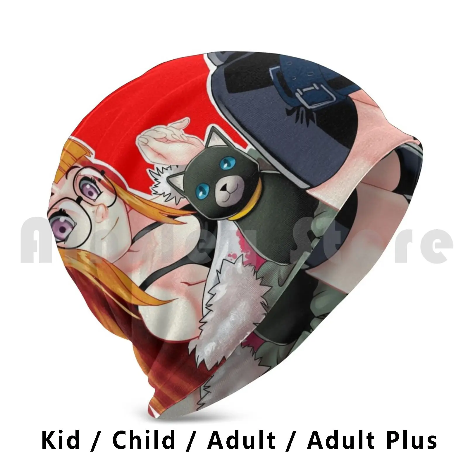 

Persona 5 Futaba And Morgana Beanies Knit Hat Hip Hop Futaba Persona 5 Anime Manga Games Jrpg Cat Morgana Waifu Cute