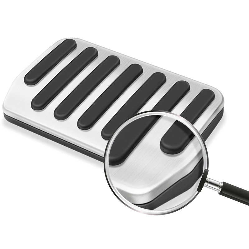 Ножная педаль из нержавеющей стали для Tesla Model X S подставка педали газа