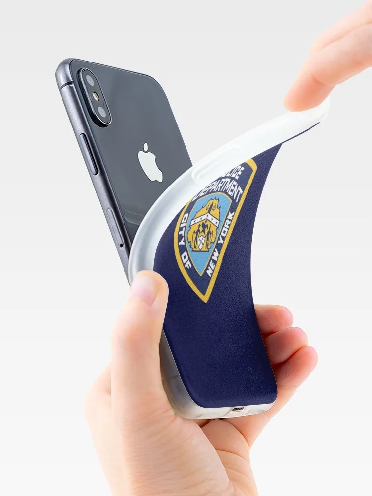 NYPD Прозрачный чехол для iphone X XSMAX XR 11 Pro Max чехол для iphone 6 6s 5 5S 7plus 8plus iphone 7 8 чехол