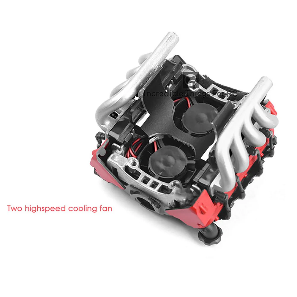 Искусственный LS7 V8 радиатор электродвигателя двигателя двойной охладитель для