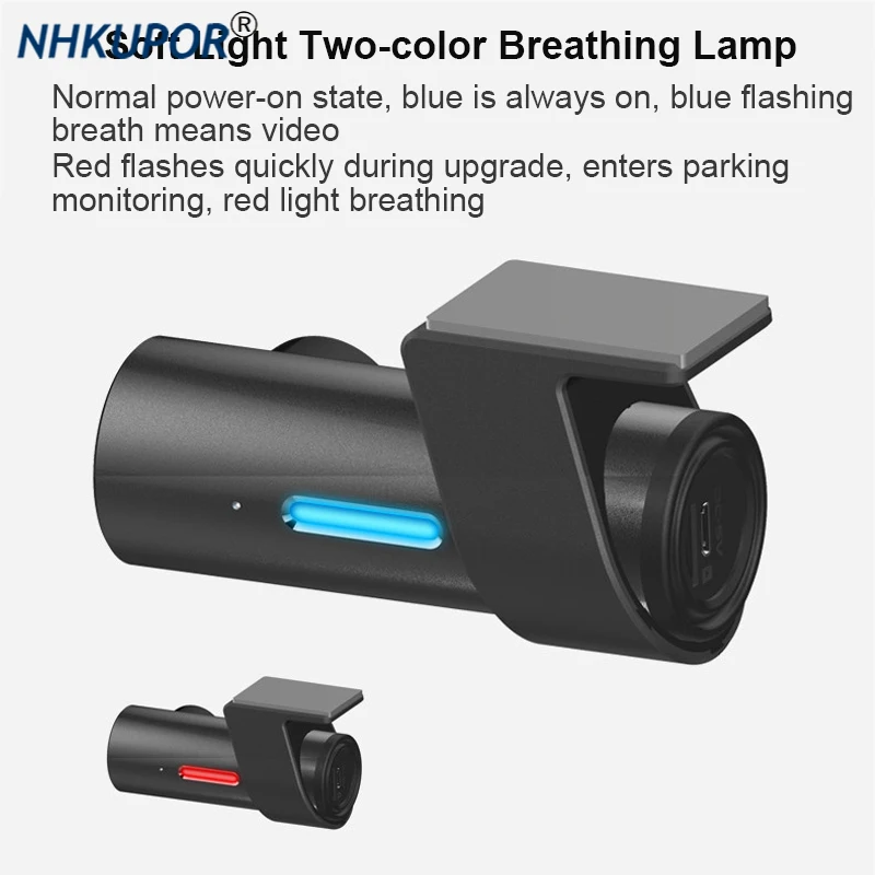 

1080P HD Hidden Wifi Driving Recorder DVR Mobile Phone Wireless Connected Video Download Night Vision 24h Parking Monitoring