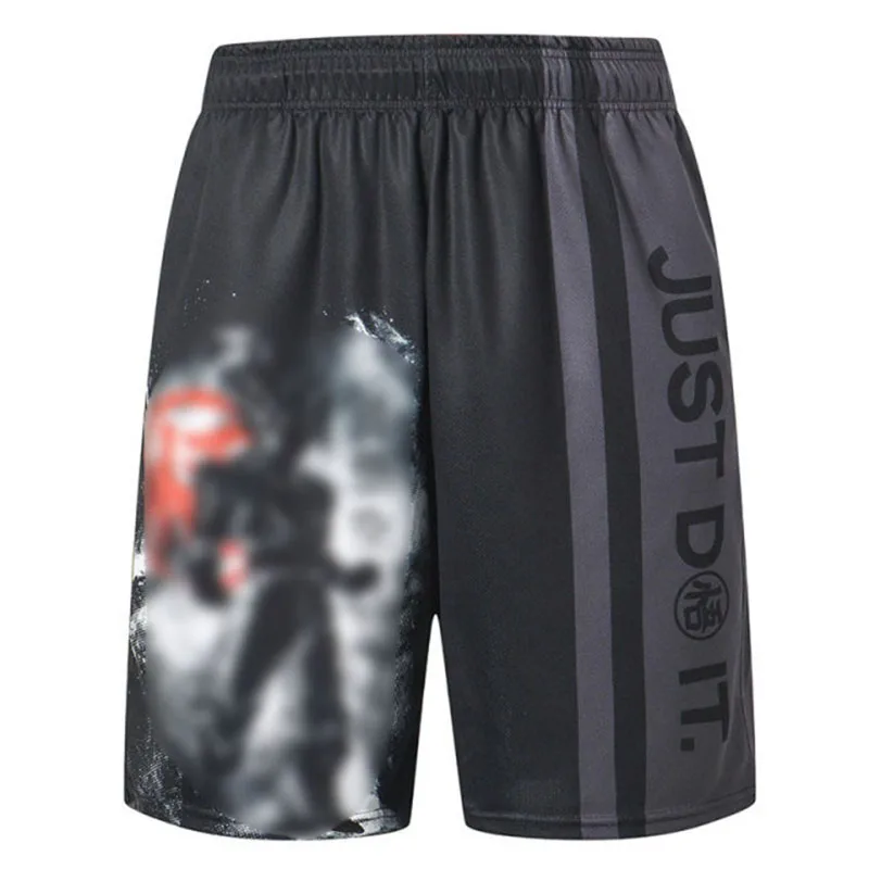 

2021 New Loose Shorts Men Cool Summer Basketball Short Pants Hot Sale Sweatpants Quick Dry No Belt