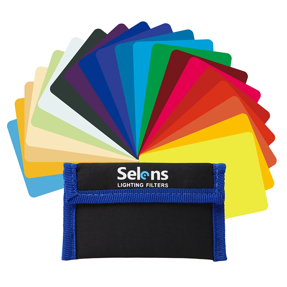 20 шт Камера флэш-гели прозрачный Цвет коррекции баланса освещения Комплект