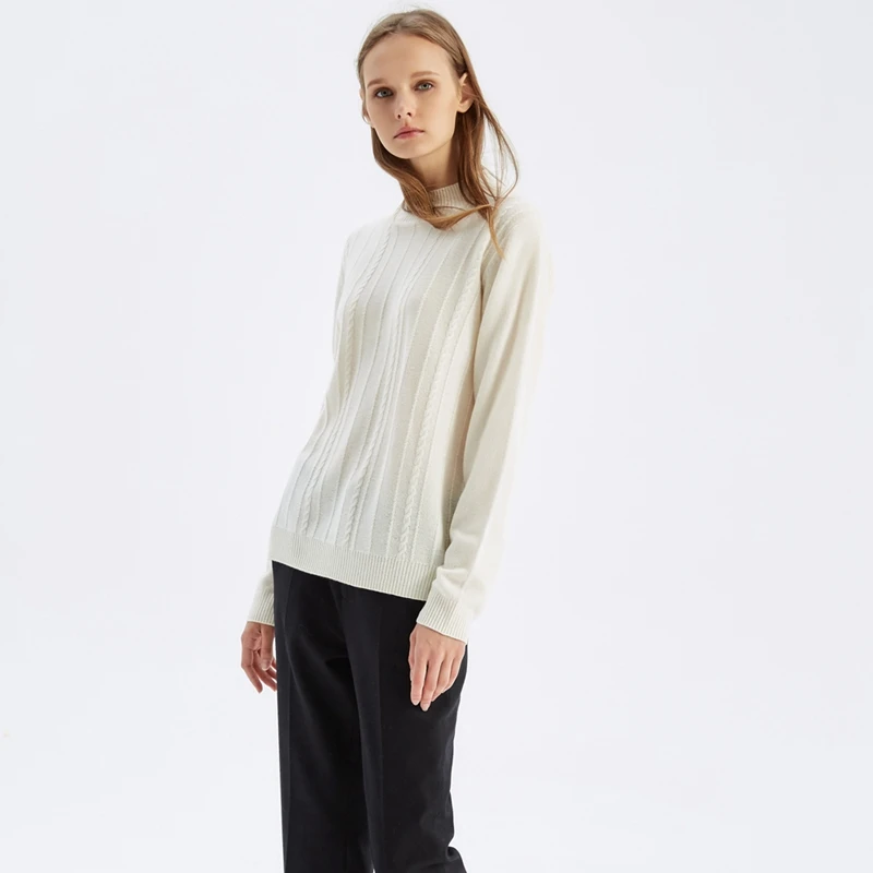 Me&ampcity Cashmere Knitted Sweater Women Pullovers Autumn Winter Basic Sweaters Leisure Keep warm New | Женская одежда