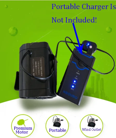 USB заряжаемый мини охлаждающий вентилятор с зажимом на талии портативный