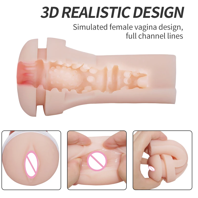 Мужской мастурбатор вакуумный Карманный Пуля Вибратор реальная Вагина сосание