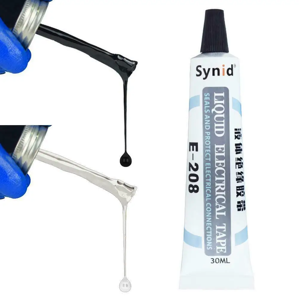 

30/125ML New Insulating Electronic Sealant Fixed High Temperature Resistant Silicone Rubber Sealing Glue Waterproof