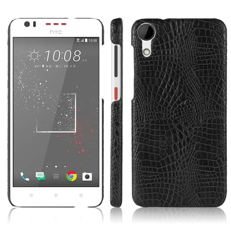 Для htc Desire 10 стиль жизни чехол Роскошный PU кожаный жесткий пластиковый для