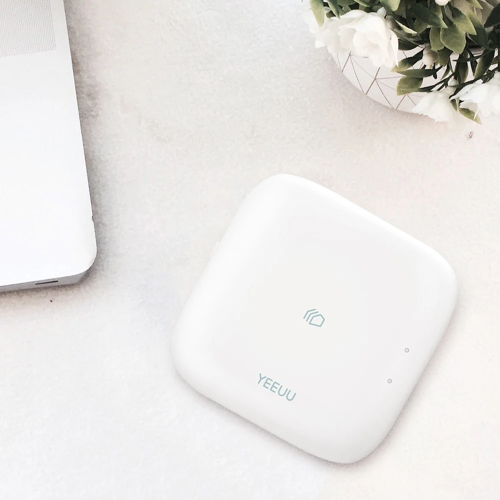 Wi Fi хаб Tuya Gateway для смарт блокировки YEEUU с голосовым управлением Alexa Google