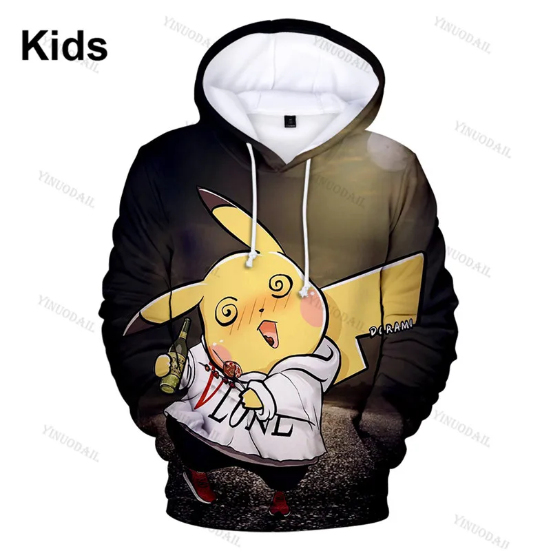 

Cute Anime 3D Printed Men and Women Hoodie Japan Cartoon Tops Teen Clothes 8 To 19 Years Kids Hip Hop Streetwear Sweatshirt