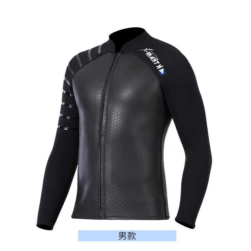 Костюм для дайвинга Bareskin мужской Высокоэластичный топ с разрезом влаги