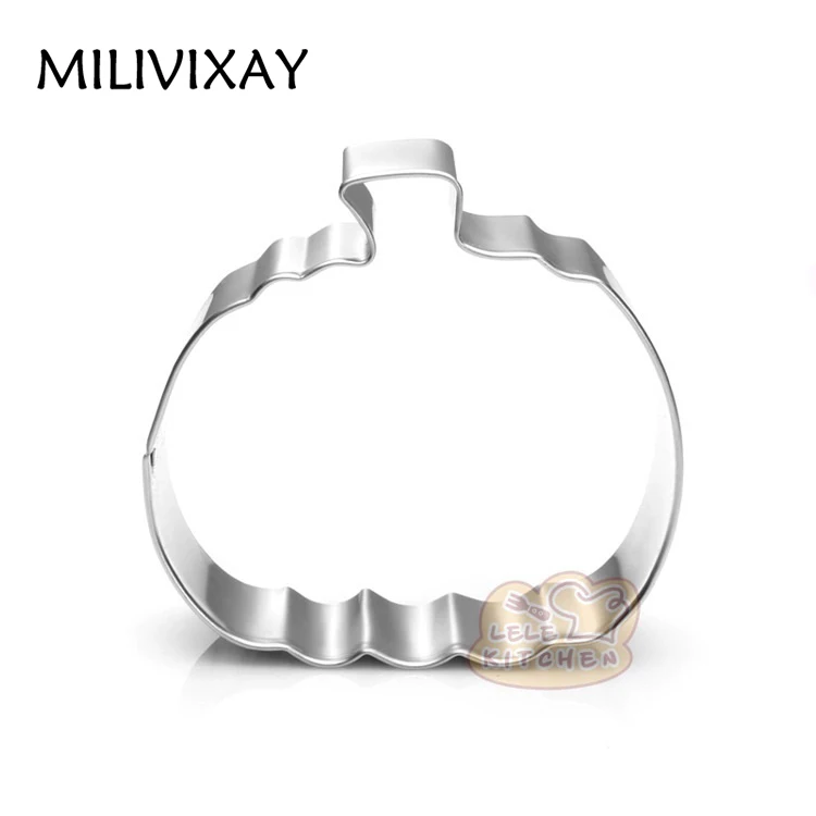 MILIVIXAY 1 шт. тыква формы из нержавеющей стали печенье резак десерт выпечка плесень