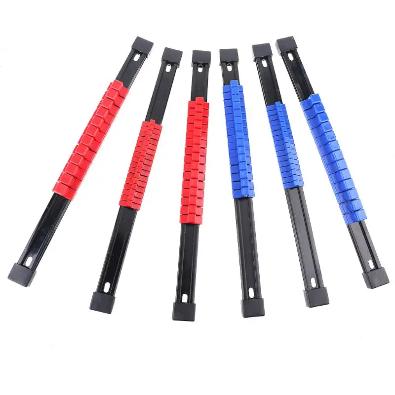 

6PCS Suit Socket Sleeve Rack Explosion-proof Plastic Sleeve Holder 1/2 3/8 1/4 Iron Plate Multi Plastic Sleeve Hold Sleeve