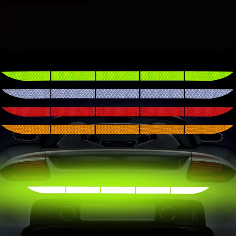 Светоотражающая полоса для багажника автомобиля наклейки Ford Focus 2 1 Fiesta Mondeo 4 3 Transit