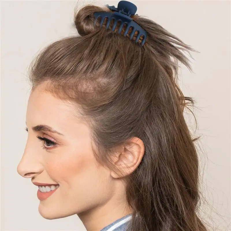 

8PCS Acrylic Shark Claw Hair Clips Multi-Functional Hair Claw Clip Creative Women Hairpin Hair Clip Hair Pins Hair Decor