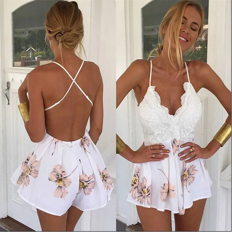 

2021 Women’s Dress Bodysuit Fashion Women's Clubwear V Neck Playsuit Bodycon Party Streetwear Romper Trousers Summer Jumpsuit