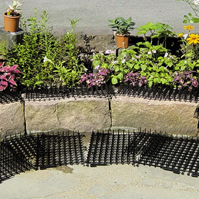 2m Bahce Kedi Scat Mat Kediler Ve Kopekler Kovucu Mat Spike Ile Tasinabilir Ev Anti Kedi Kopek Acik Bahce Malzemeleri Garden Netting Aliexpress