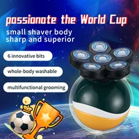6 in 1 electric shaver usb rechargeable ipx6 ergonomic design for men women bald head polish hair clipper trimmer