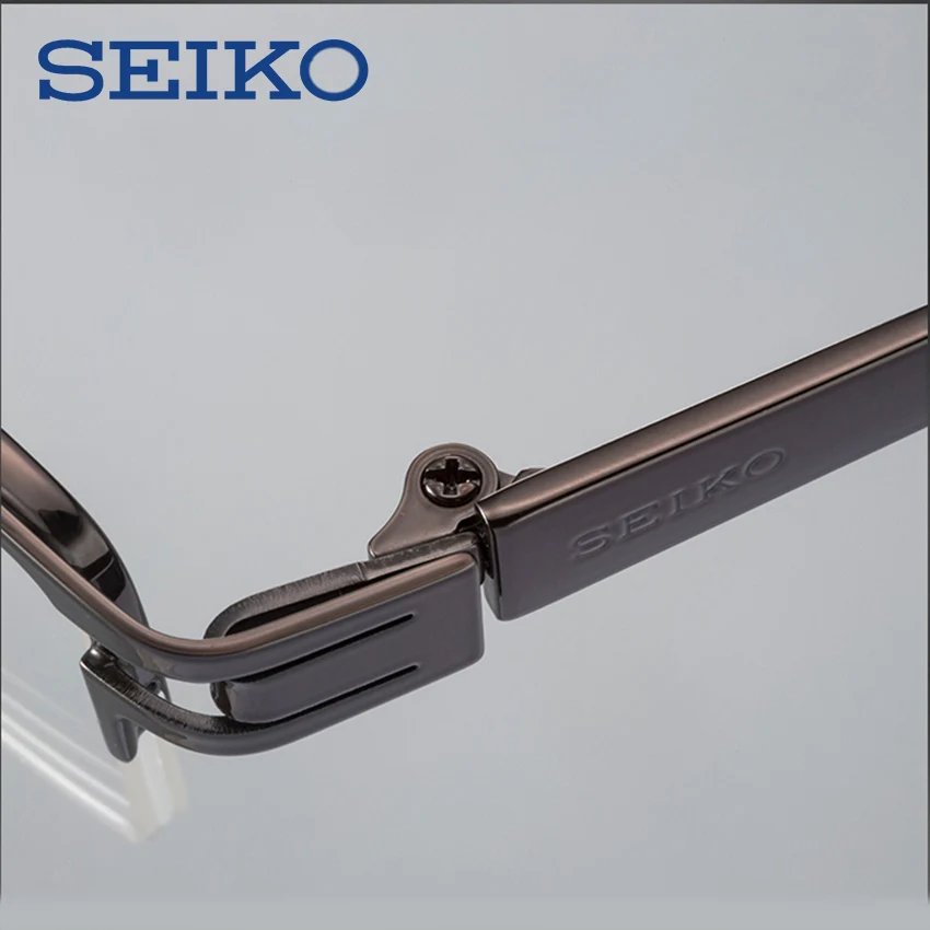 Мужские прямоугольные титановые оправы SEIKO для очков оправа T744 сделано в