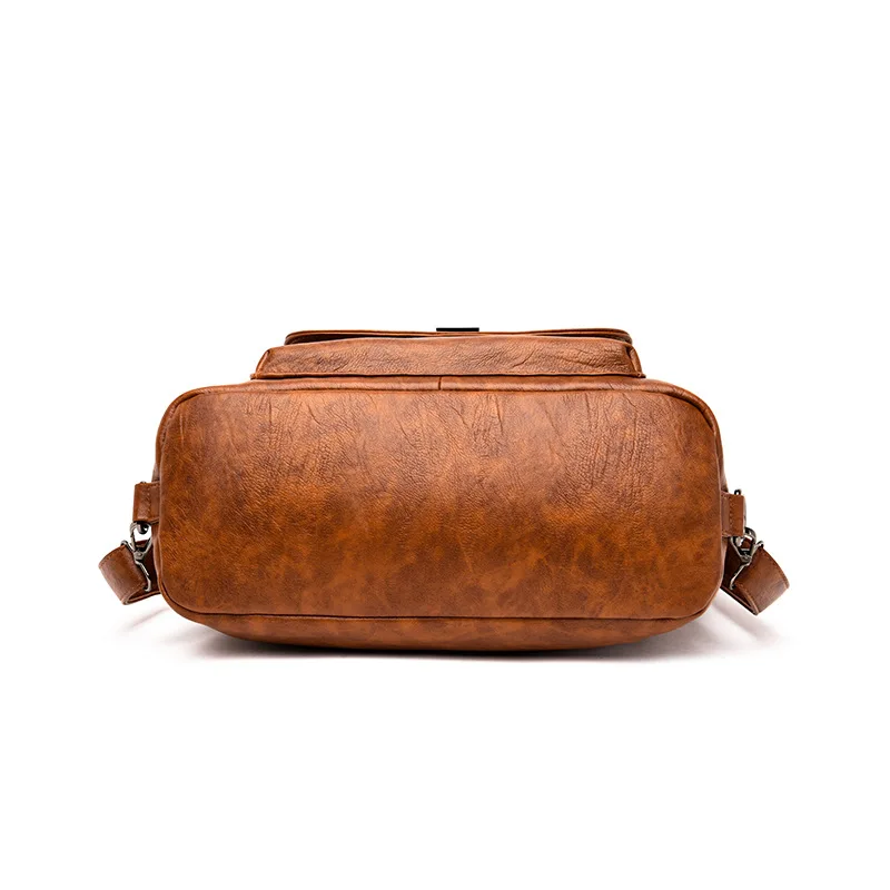 Многофункциональные модные сумки через плечо для женщин кожаные в стиле ретро