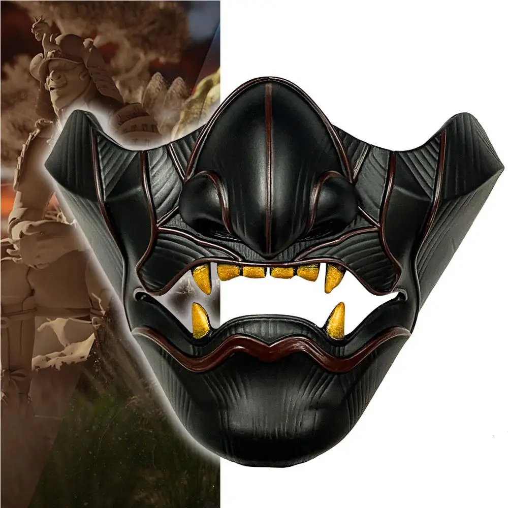 

Mongolia, Goryeo, Japan, Romance of the Three Kingdoms, Soul of Tsushima, Cosplay mask, Halloween props, accessories