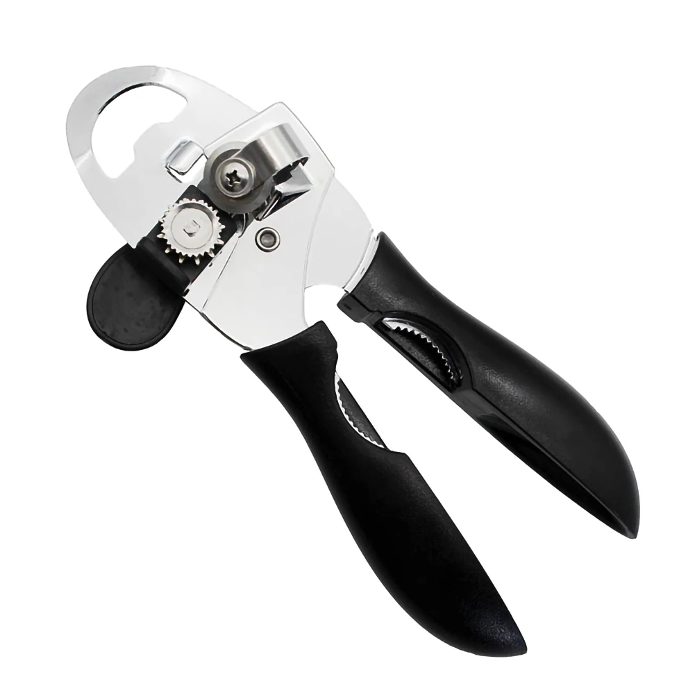 

Can Opener 4-in-1 Manual Can Opener Smooth Edge-Ultra Sharp Cutting Tools Stainless Steel