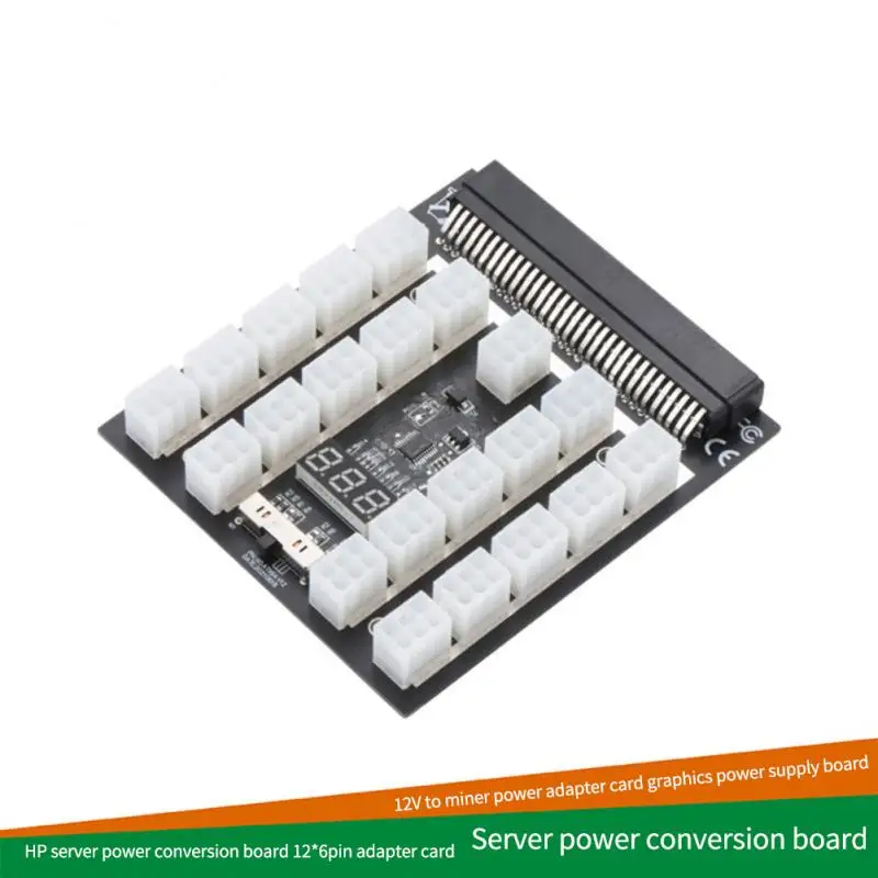 

Плата блока питания PCI-E, 12 В, 21x6 контактов, для HP 1800 Вт