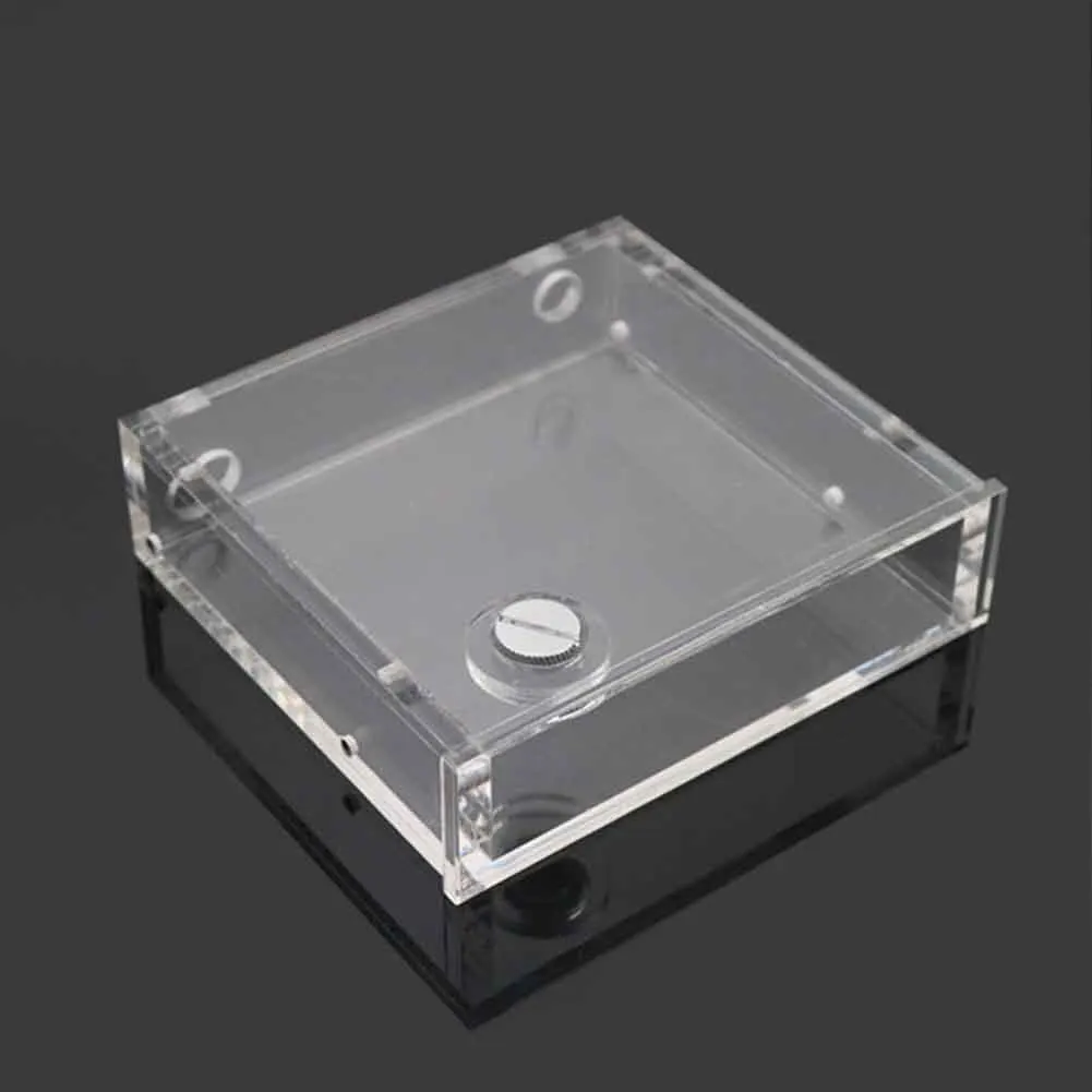 

Radiator For Desktop Stable With Plug Water Cooling Tank Easy Install Transparent Acrylic Square Computer Single Drive Reservoir