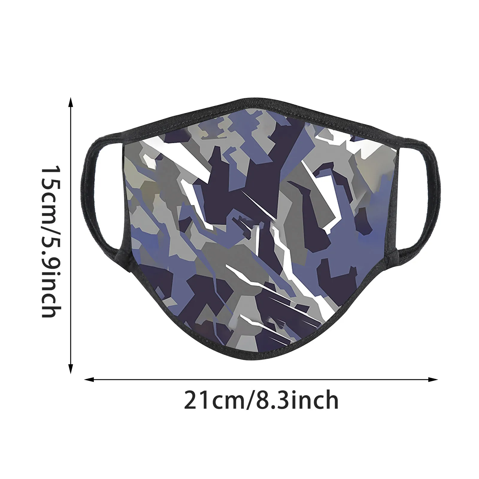 

1pc Headband Fashion Adult Washable masque Floral Printing Adjustable Breathable maske Masks christmas