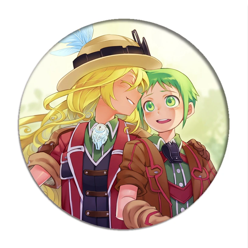 Сделано в Abyss костюм значки Regu брошь значок Коллекция сумок Riko Nanachi Нагрудный для