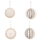 Деревянный цветок жизни рождественские украшения, священные геометрические орнаменты украшения дома стол деревянный дом стены искусства семя жизни висит