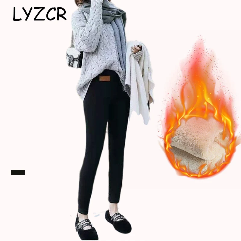 Плотные женские бархатные леггинсы зимние теплые штаны плотные кашемировые с