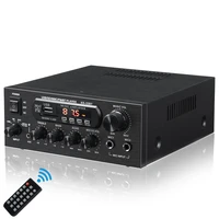 ks 33bt hifi digital amplifier 2x450w bluetooth stereo led digital audio amplifier usb memory card aux fm radio amplificador