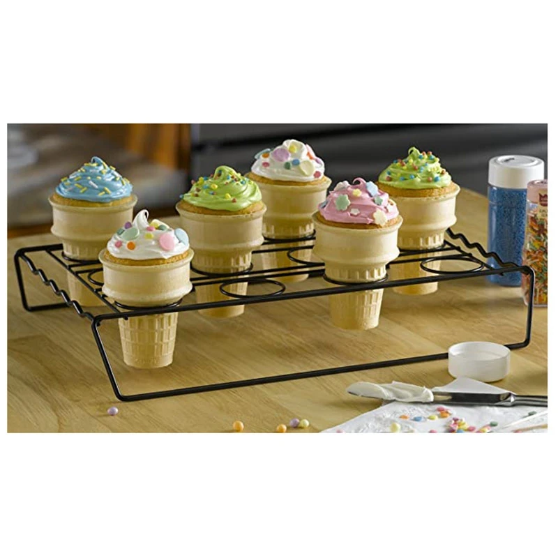 Сетка для выпечки в духовке лоток мороженого и торта конусная поднос железная