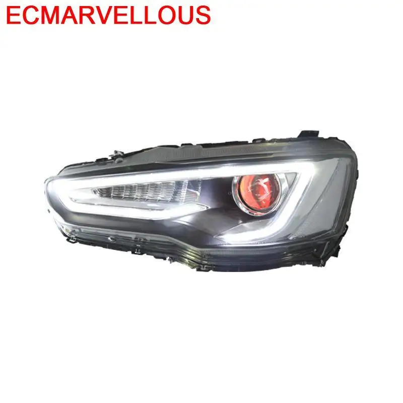 

Para Auto Automovil Parts Daytime Running Drl Headlights Car Lights Assembly 09 10 11 12 13 14 15 16 FOR Mitsubishi Lancer-ex