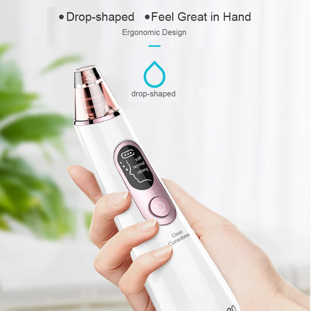 Электрический вакуумный аппарат для очистки пор Нос лицо глубокое очищение кожи