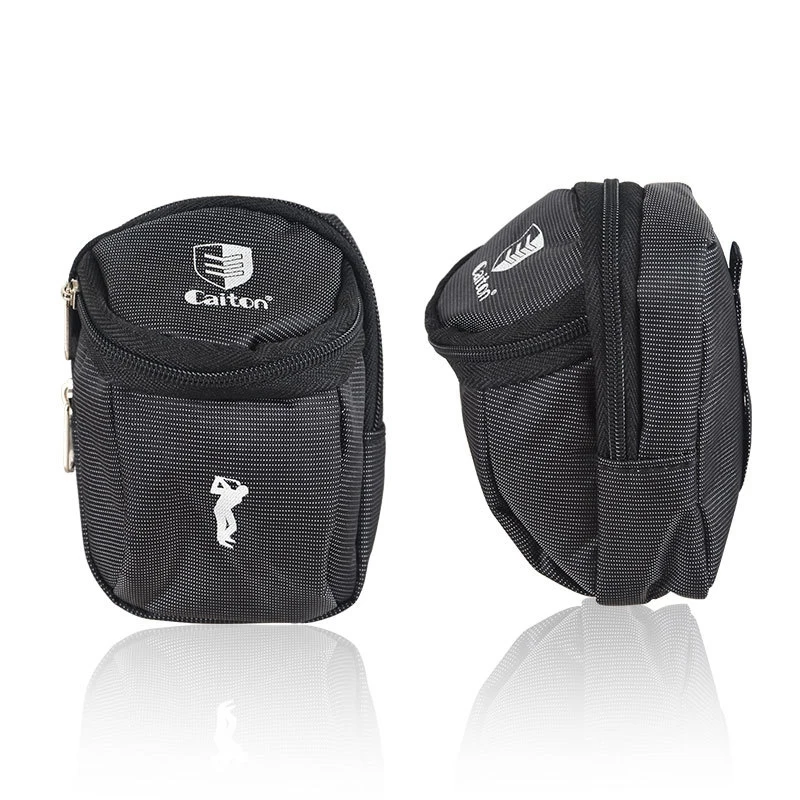 

New-Caiton Golf Tees Bag Lightweight Nylon Mini Golf Ball Holder Pouch Bag Golf Tees Pouch Bag