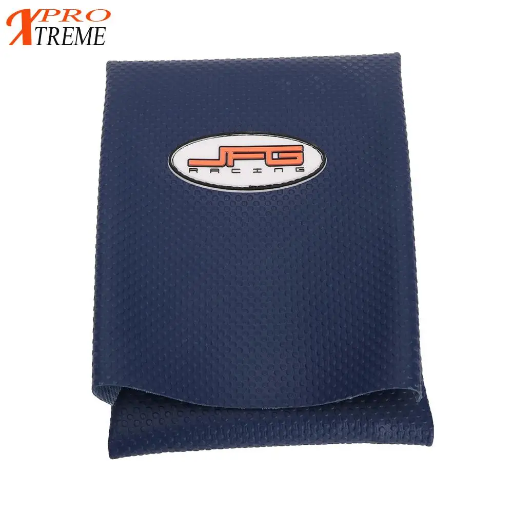 Синий мотоциклетный резиновый виниловый захват мягкое сиденье Чехол для Husaberg 2