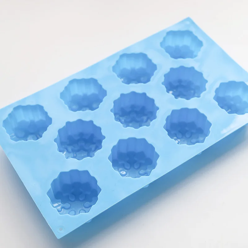11 Cavities Christmas Soap Mold 3d Snowflakes Soap Molds for Soap Making Handmade Soap Silicone Mold Chocolate Cake Mold