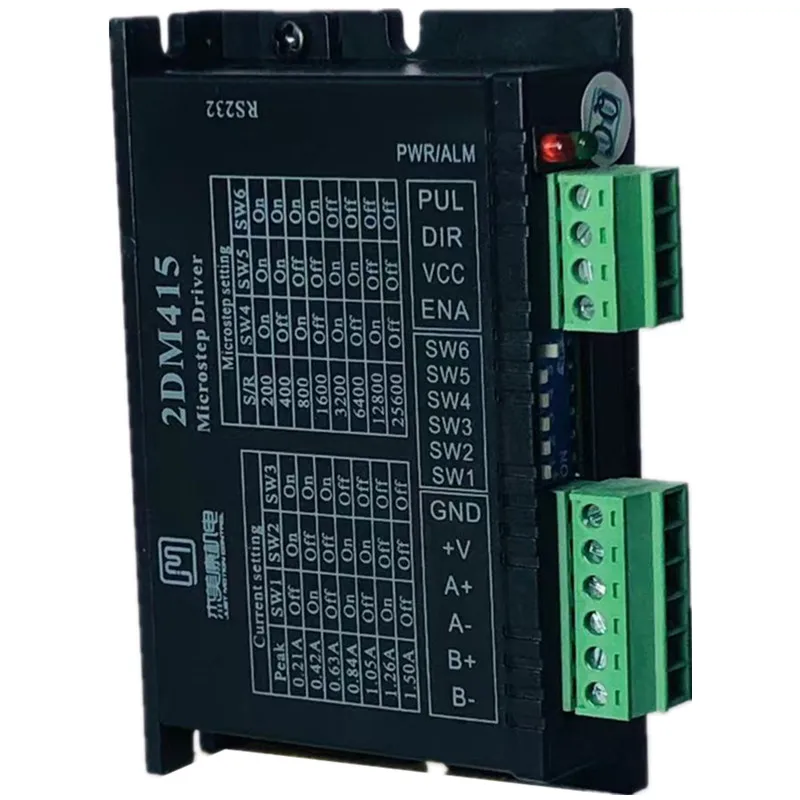 

2DM415 28/35/42 two-phase stepper motor driver can replace 2M415DC18-36V