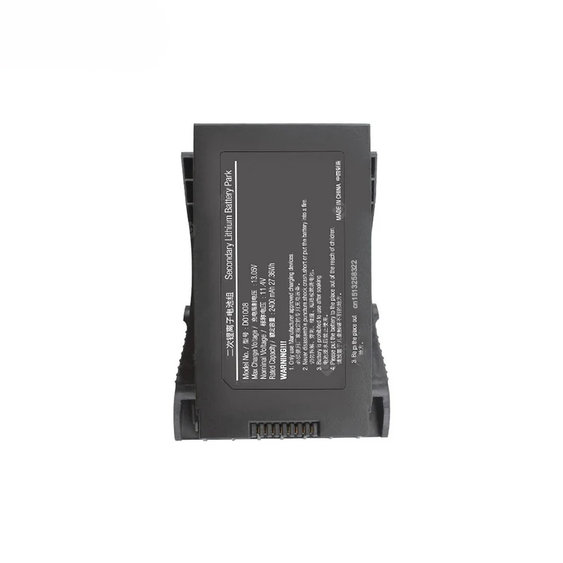 Bater&iacute;a de LiPo para dron compatible con JJRC X12 EX4 de 11.4V 2400 mAh, pieza de repuesto, accesorio para drones, pol&iacute;mero de litio, 5G, WiFi, FPV, RC, GPS-1