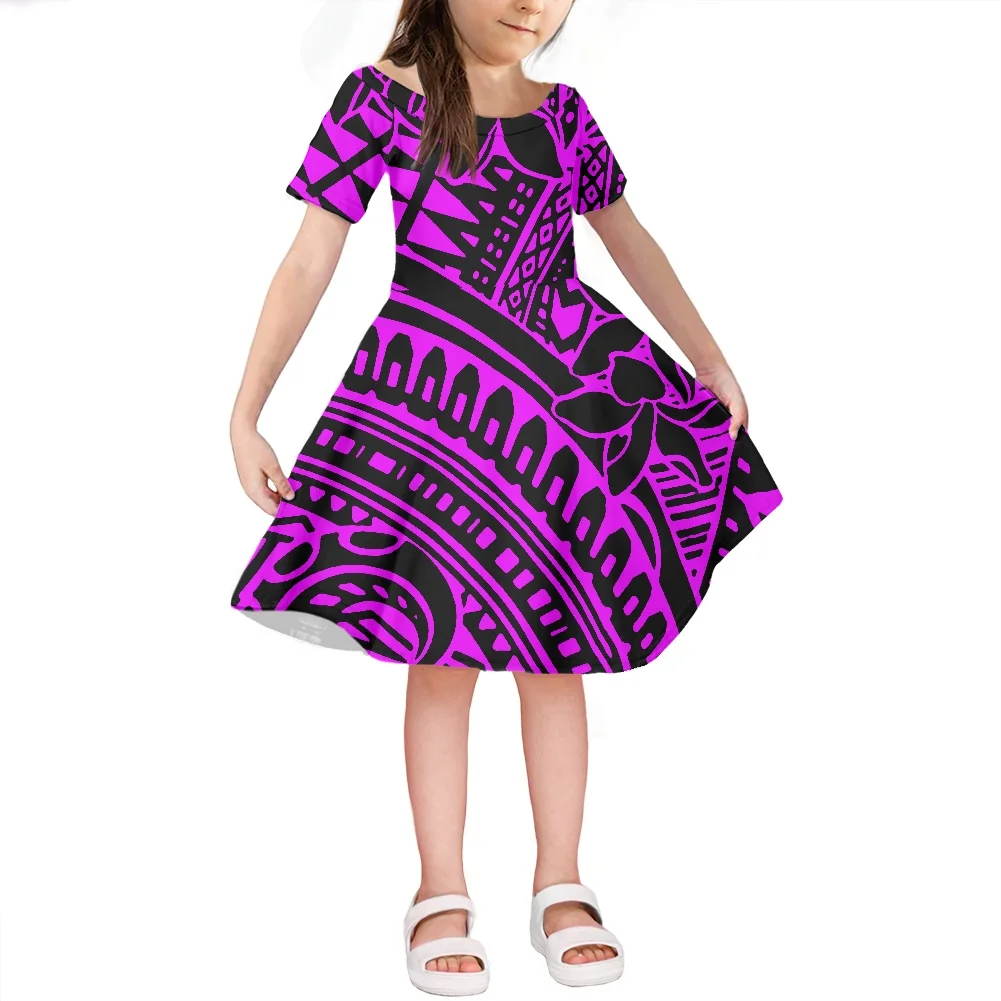 Высокое качество новая полинезийская Этническая Самоанская детская одежда с